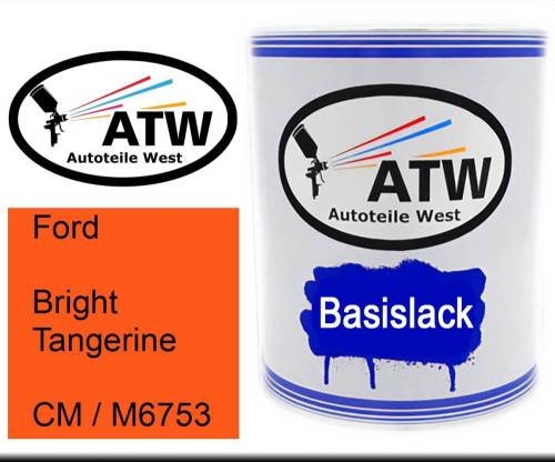 Ford, Bright Tangerine, CM / M6753: 1L Lackdose, von ATW Autoteile West.